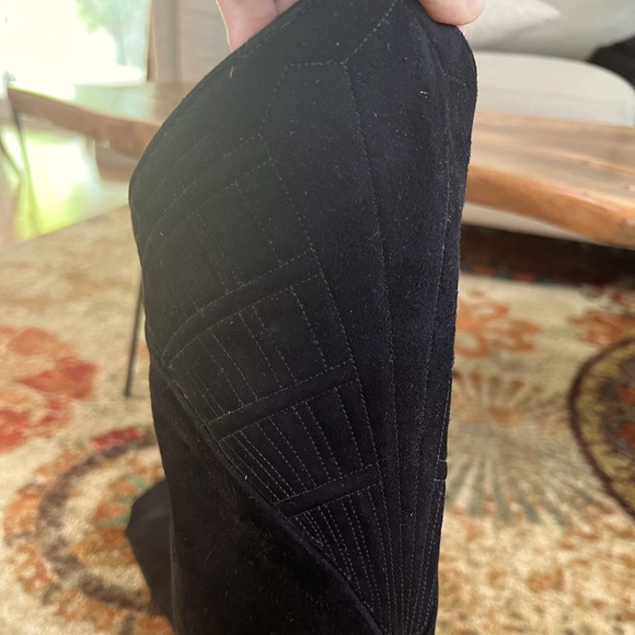 Not Doen VIA SPIGA Suede over the knee boots 5.5 - Picture 3 of 4